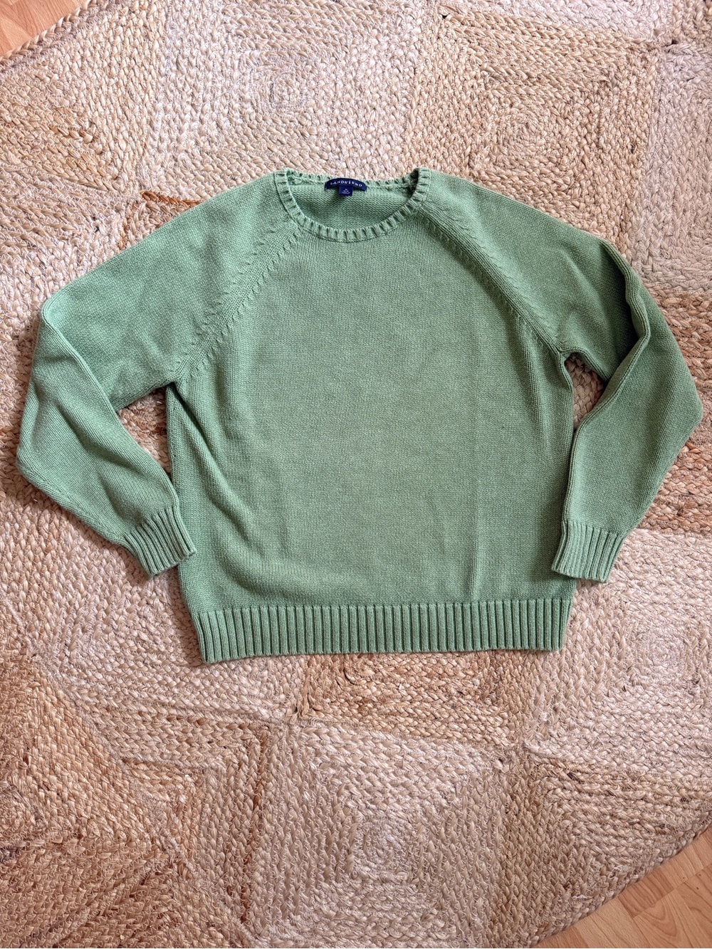 Lands' End knitted crew neck sweater